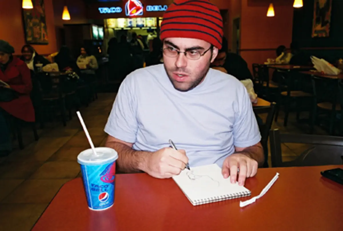 Jason Polan At Taco Bell