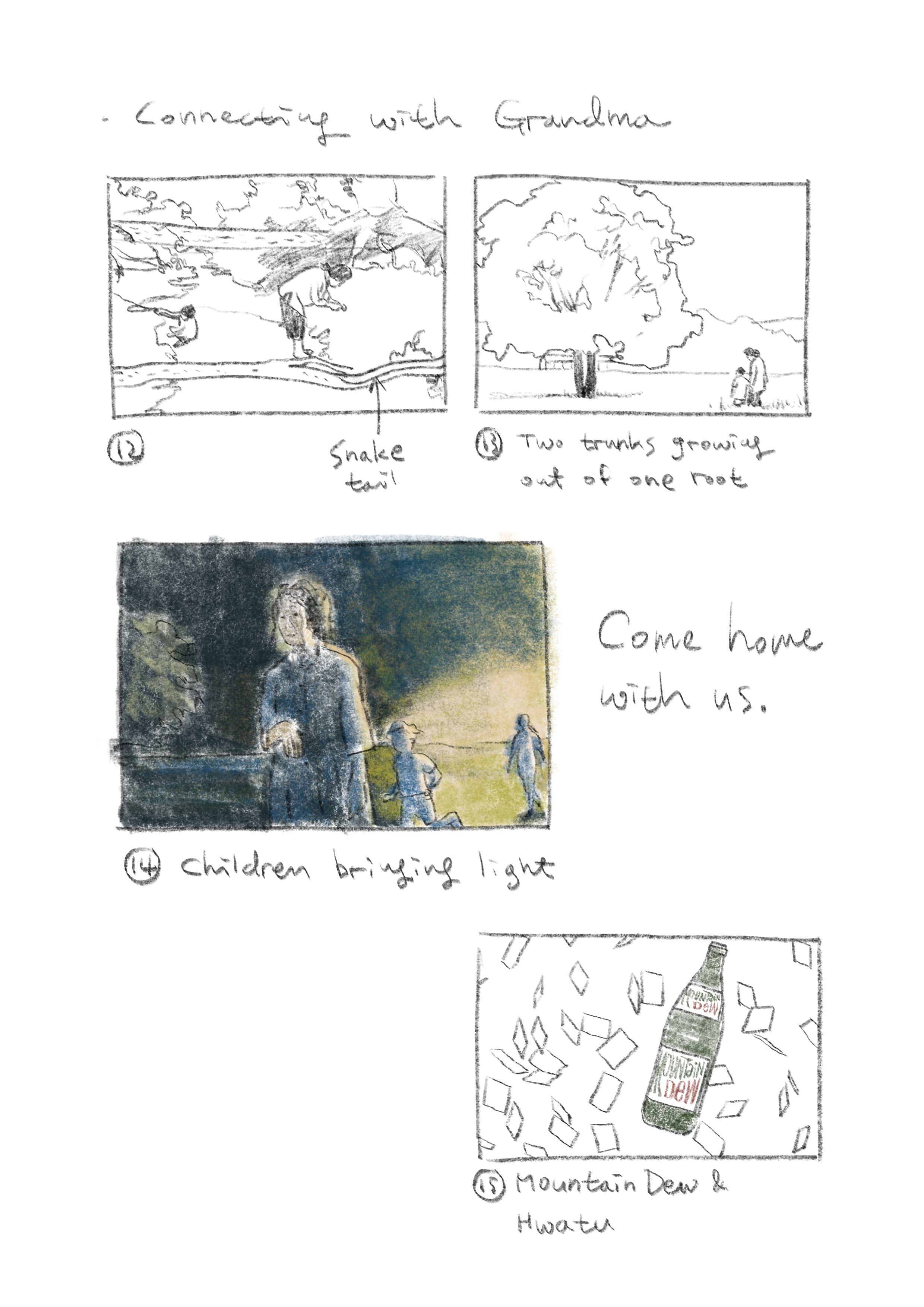 Minari Postcard Sketch 5